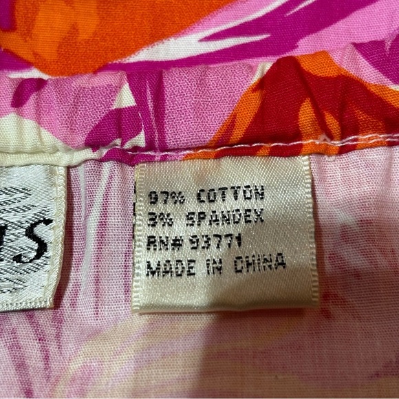 KAKTUS Floral Ruffle Hem Skirt Size M - Picture 7 of 9